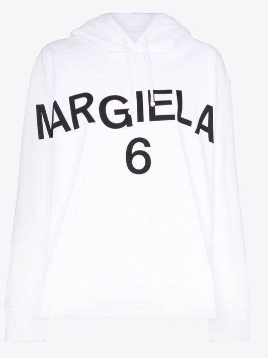 Logo Print Cotton Hoodie