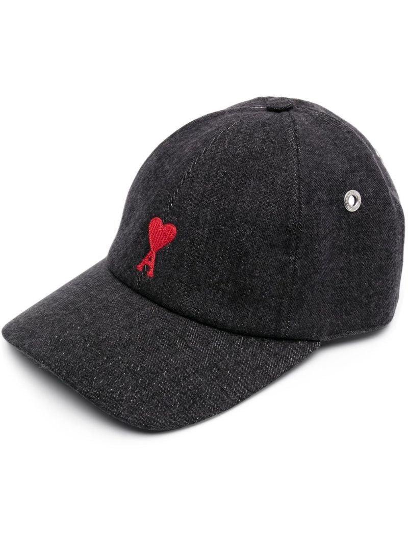 Black Ami De CÃ_x0085_â_x0080__x009c_ur Denim Baseball Cap