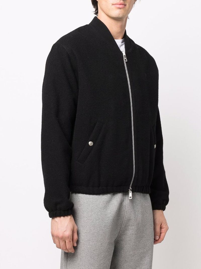 Black Ami De Coeur Bomber Jacket