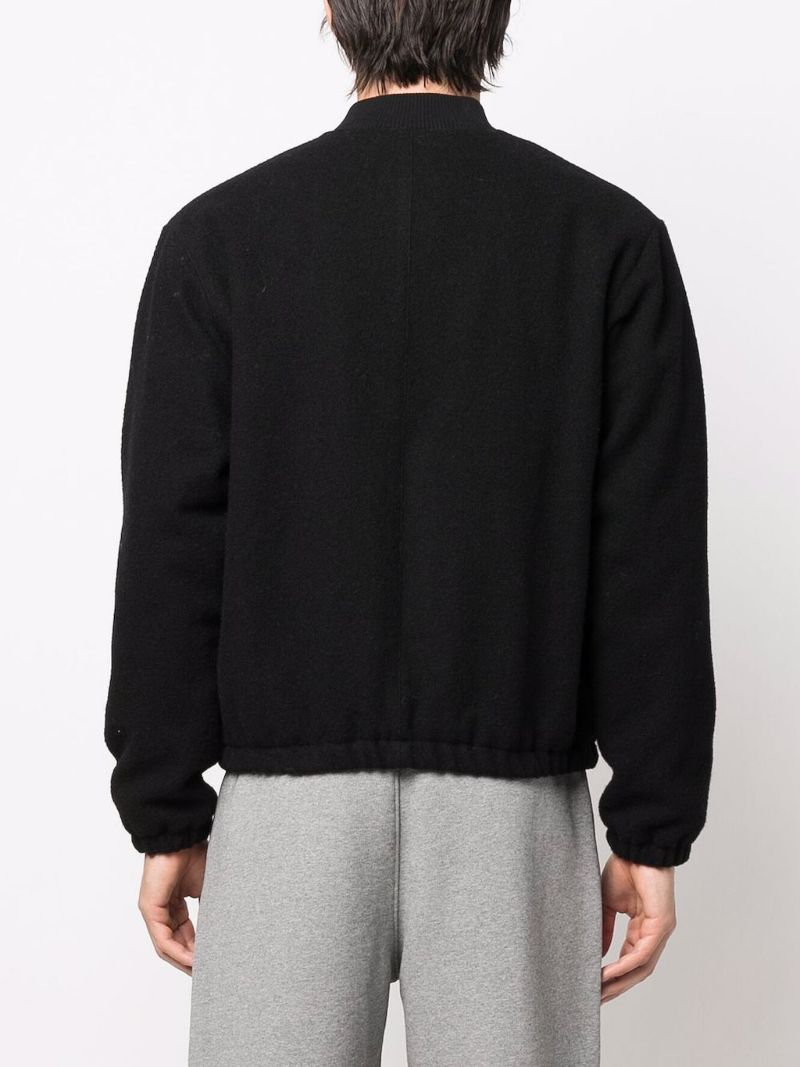 Black Ami De Coeur Bomber Jacket