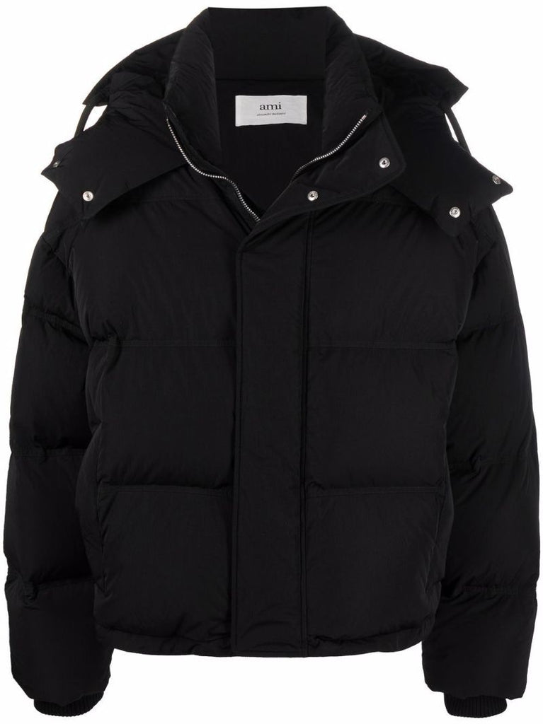 Black Ami De Coeur Puffer Jacket