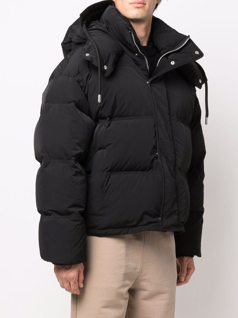 Black Ami De Coeur Puffer Jacket