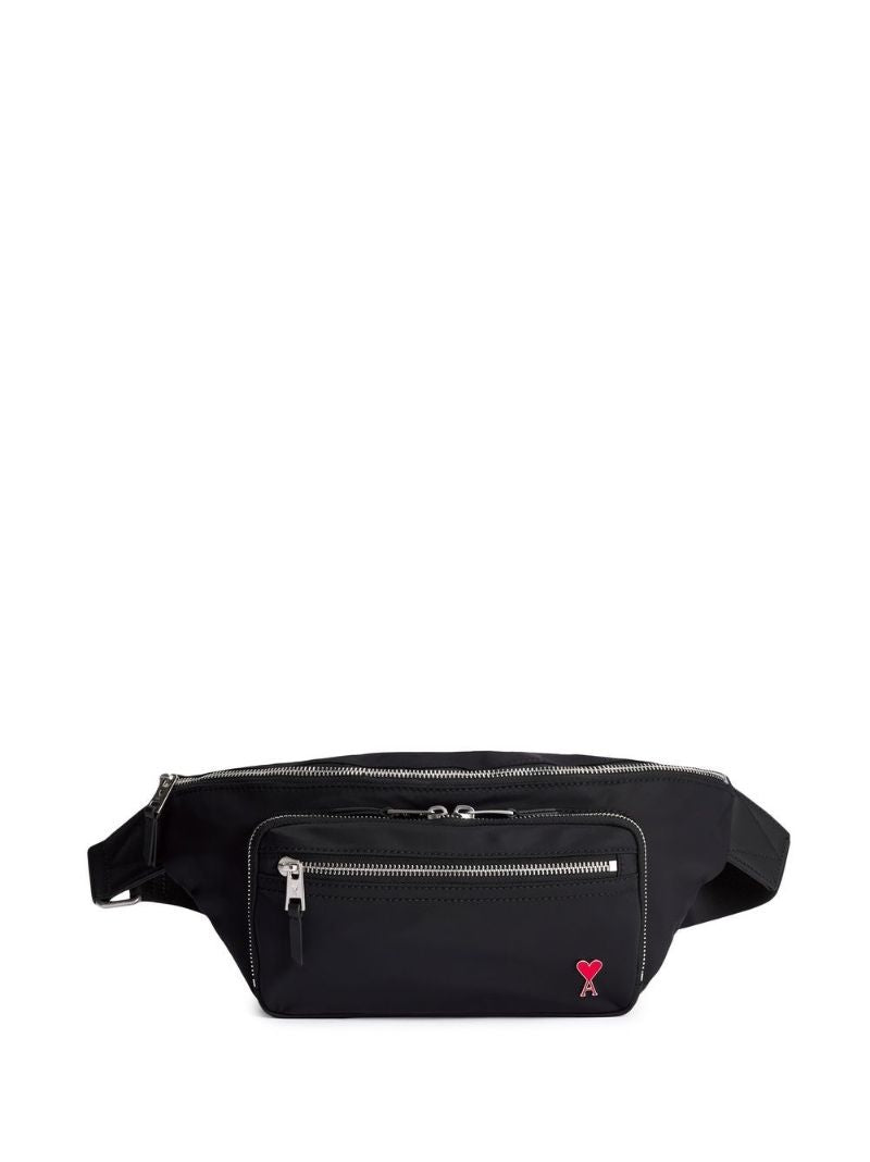 Black Logo Belt Bag