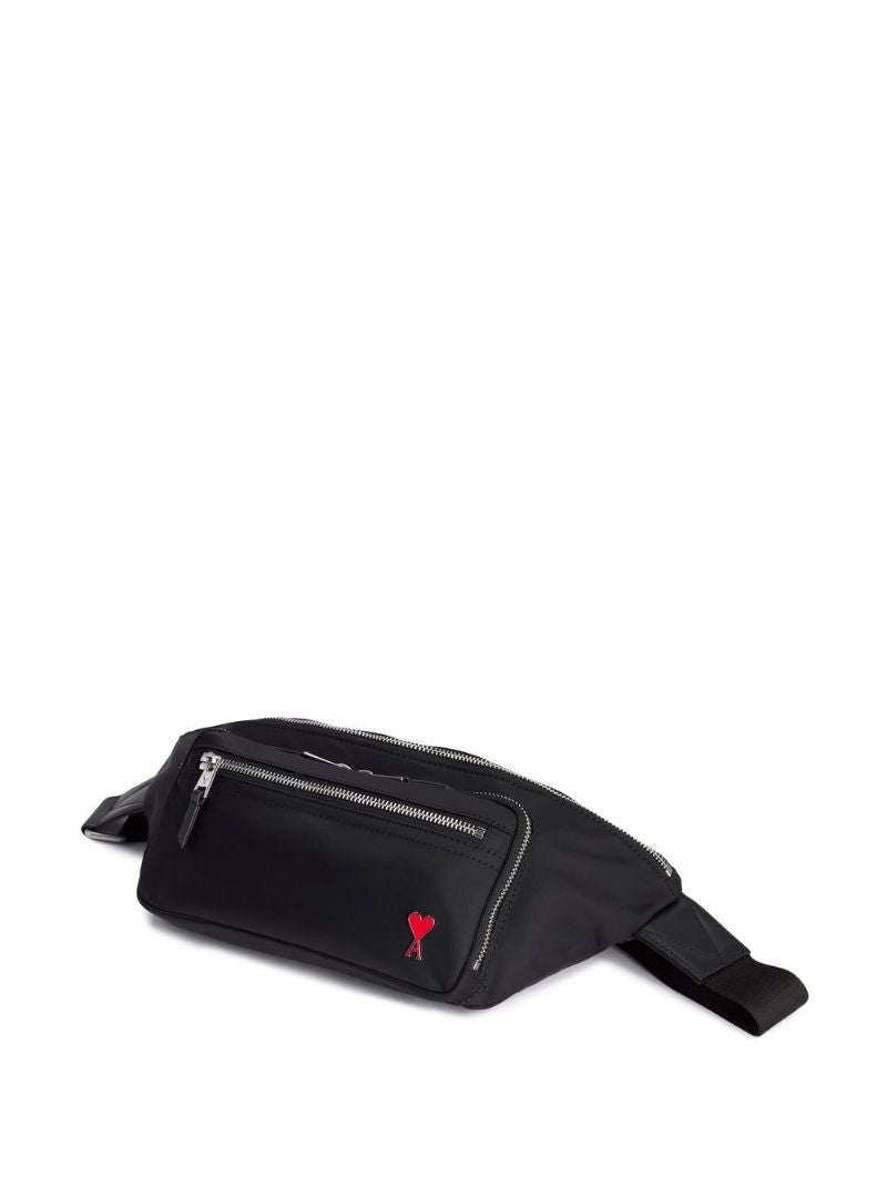 Black Logo Belt Bag