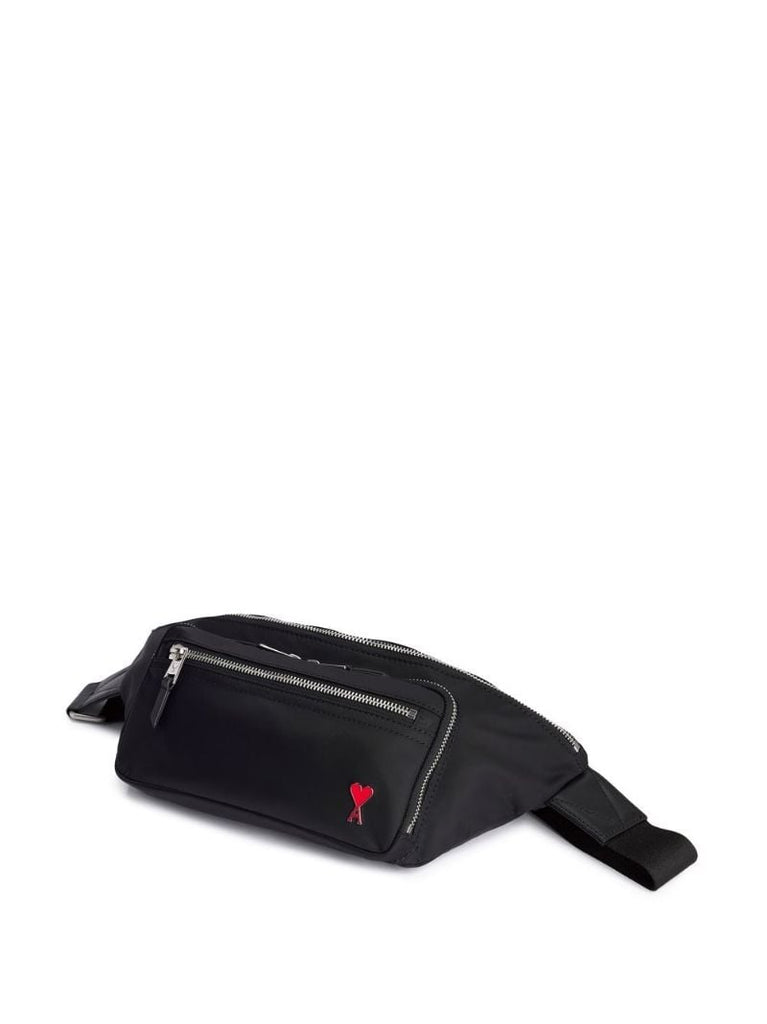 Black Logo Belt Bag