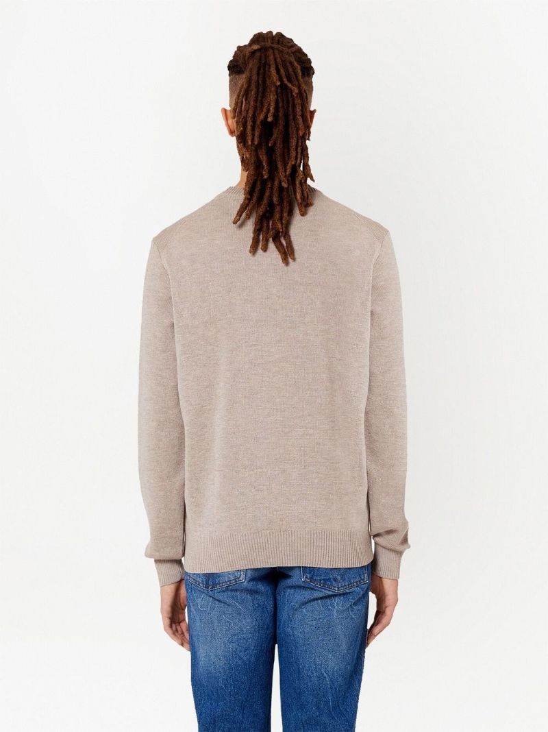 Neutral Ami De Coeur Sweater
