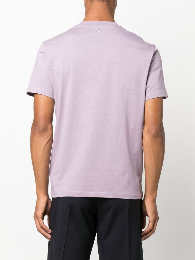 Purple Ami De Coeur Cotton T-shirt