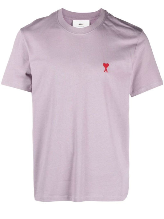Purple Ami De Coeur Cotton T-shirt