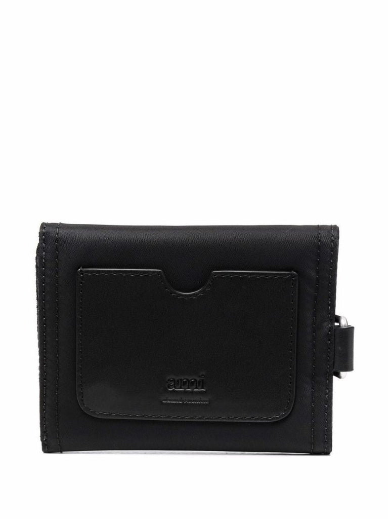 Black Ami De Coeur Leather Wallet