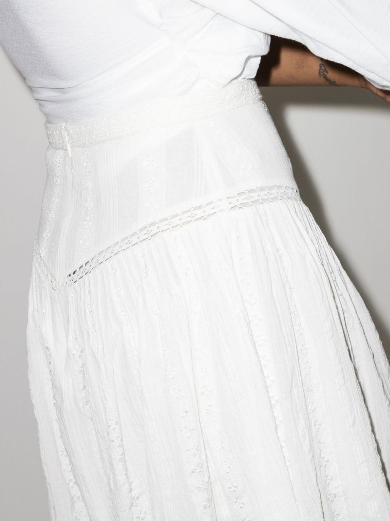 Jorena High Waist Cotton Mini Skirt