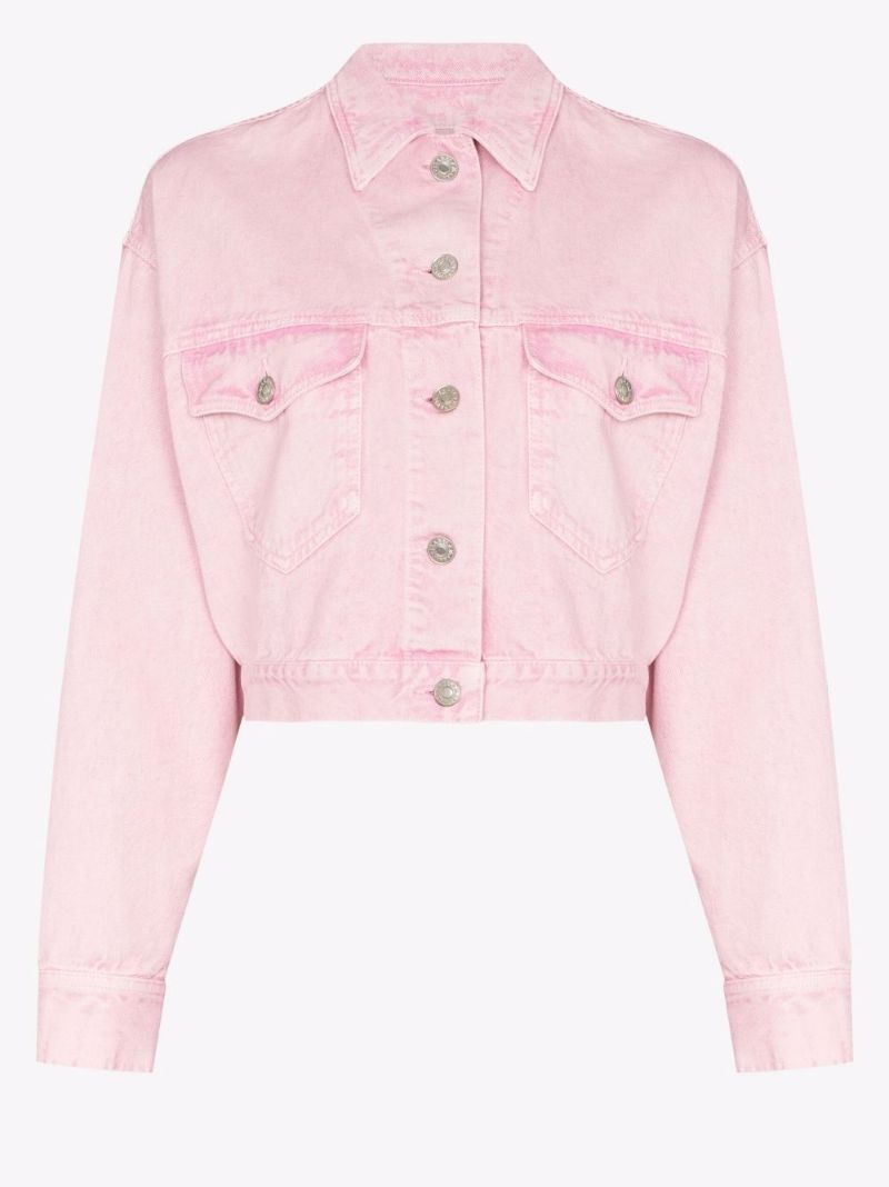 Tadia Cropped Denim Jacket