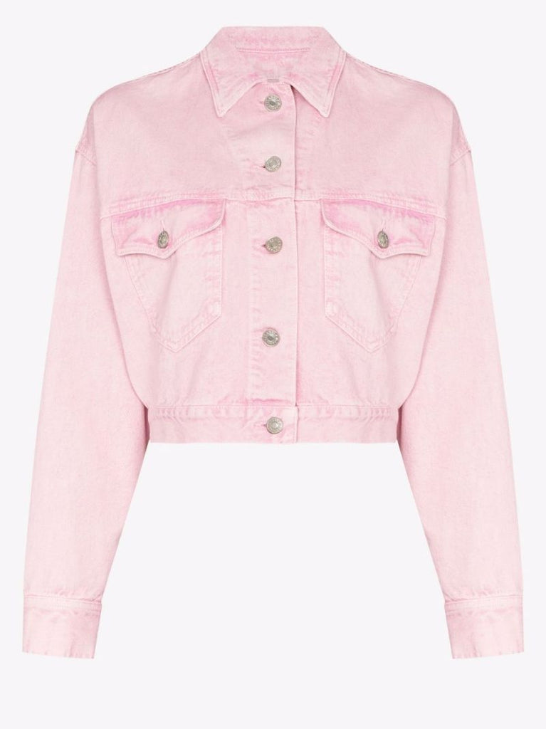 Tadia Cropped Denim Jacket
