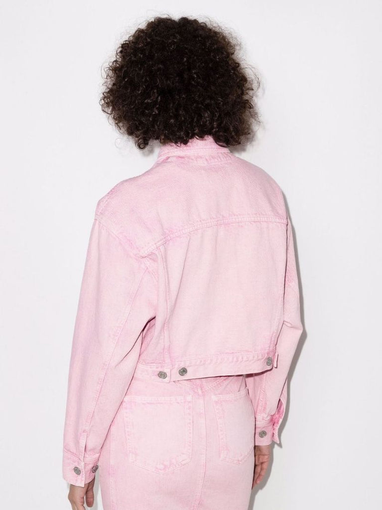 Tadia Cropped Denim Jacket