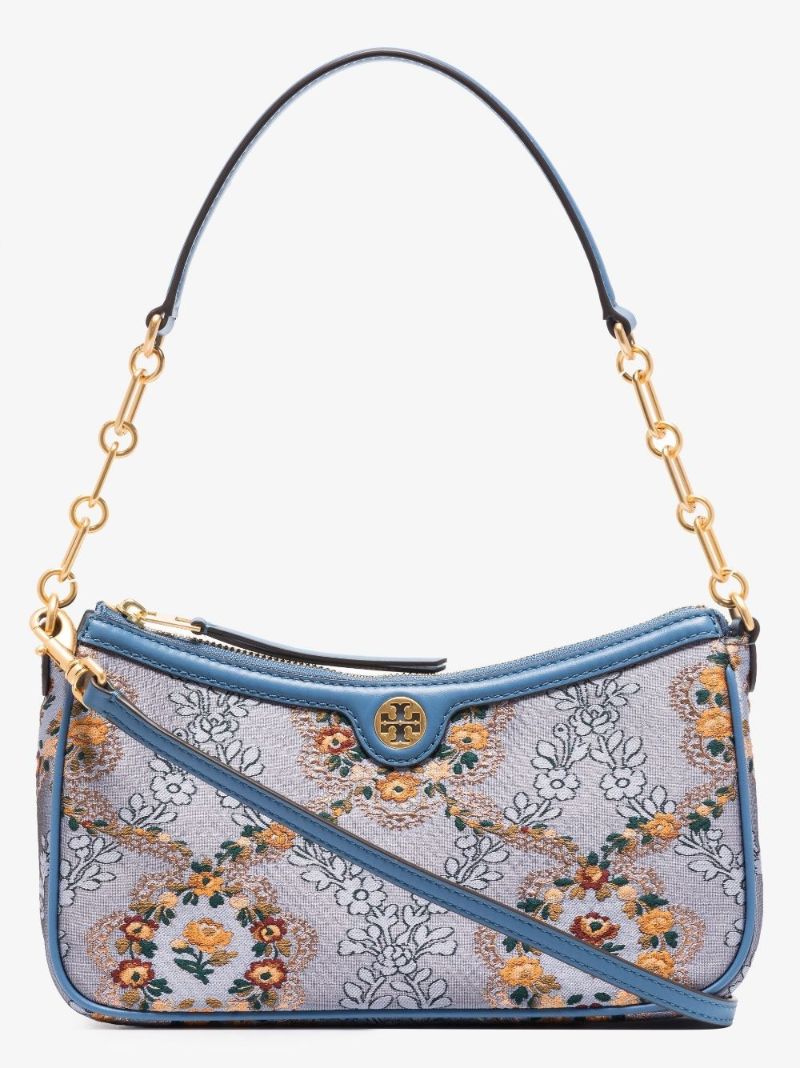 Blue Studio Floral Print Shoulder Bag