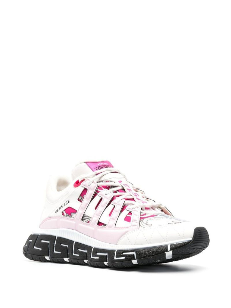 White Trigreca Low-top Sneakers