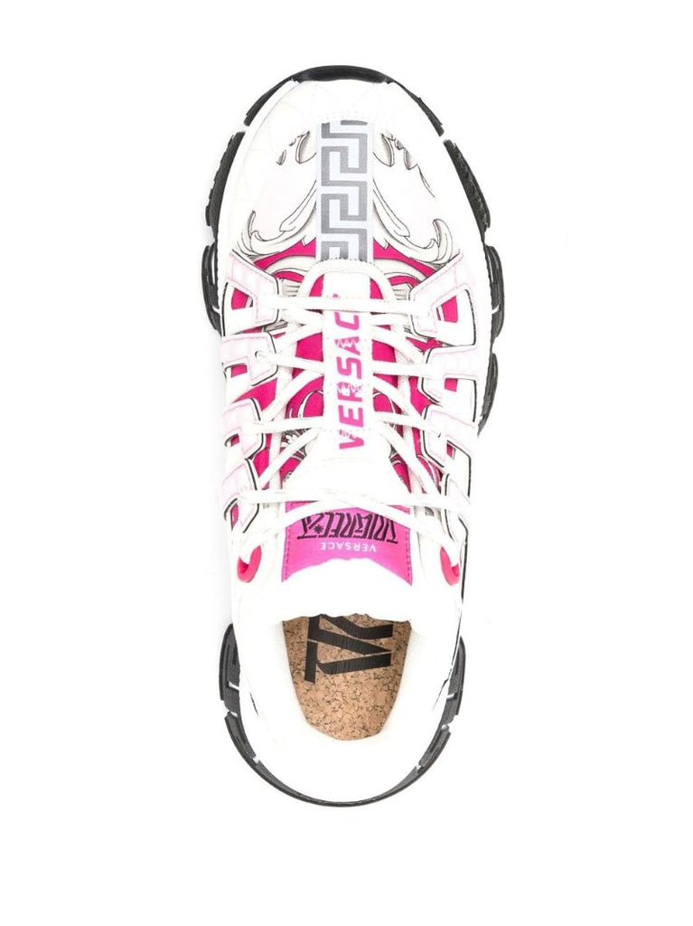 White Trigreca Low-top Sneakers