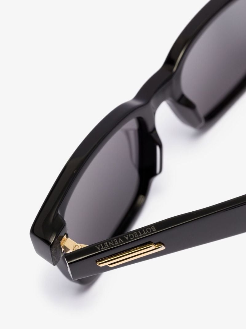 Black Classic Square Frame Sunglasses