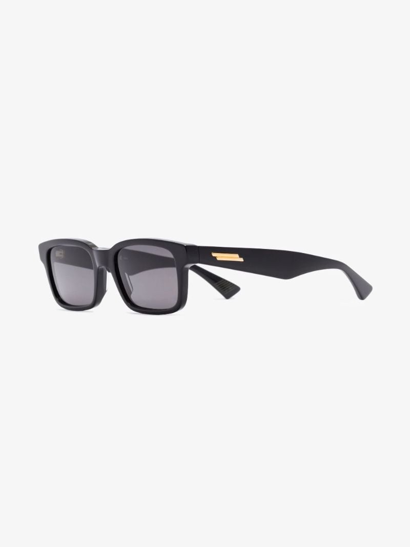 Black Classic Square Frame Sunglasses