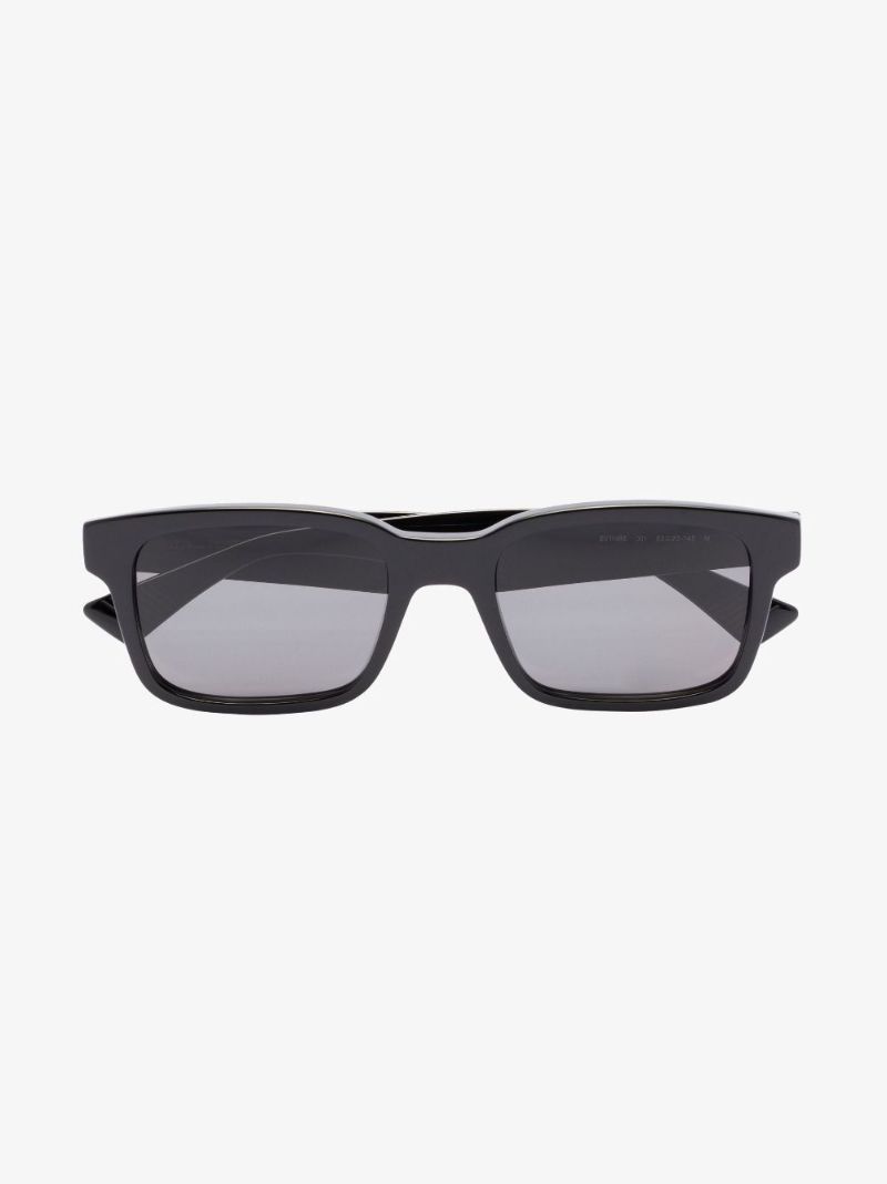 Black Classic Square Frame Sunglasses