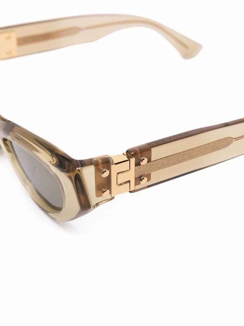 Yellow Cat Eye Sunglasses