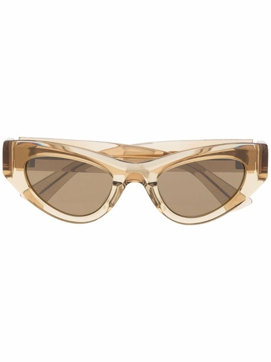 Yellow Cat Eye Sunglasses