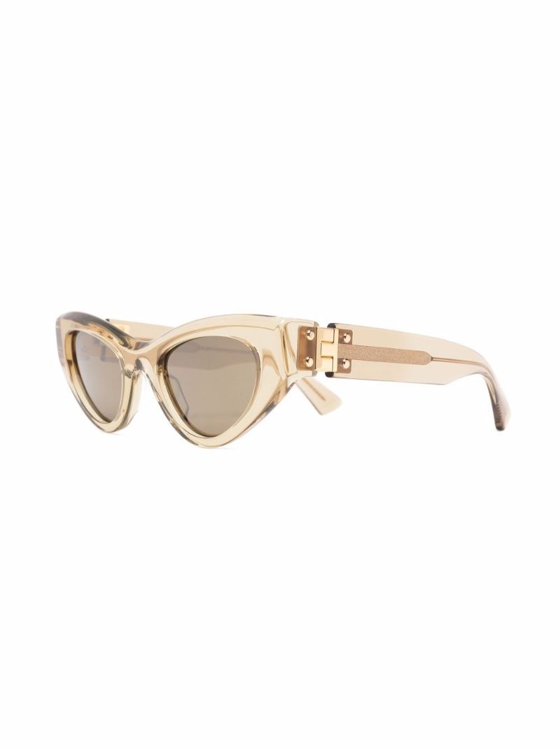 Yellow Cat Eye Sunglasses