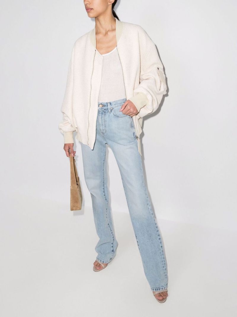 Blue Janice Straight-leg Jeans