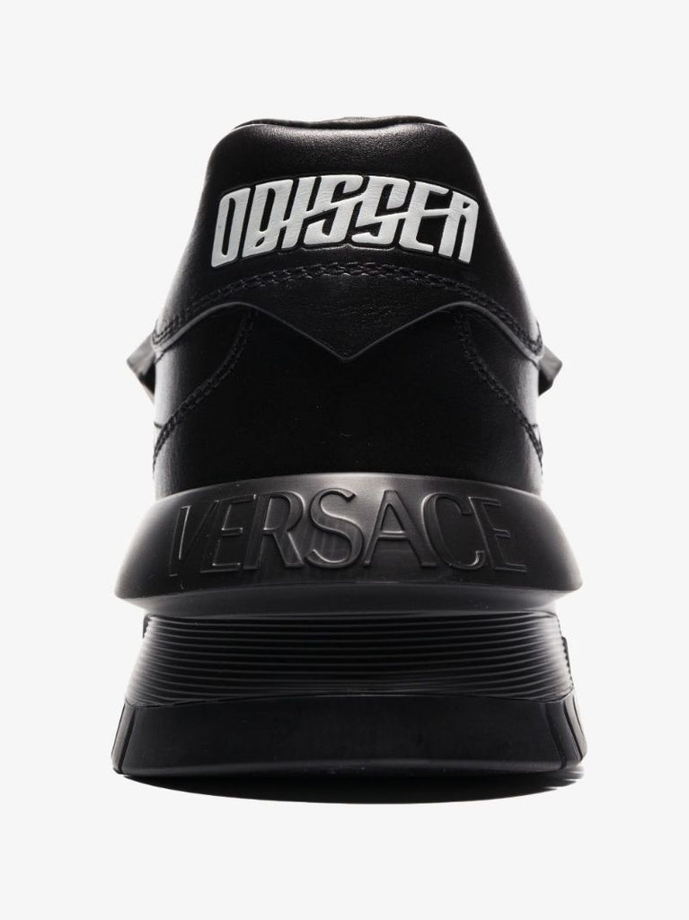 Black Odissea Leather Sneakers