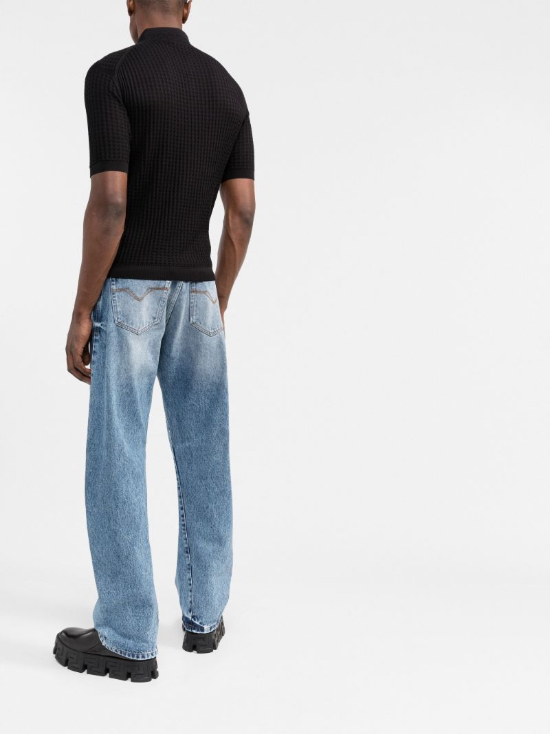 Light Blue Twisted Seam Jeans