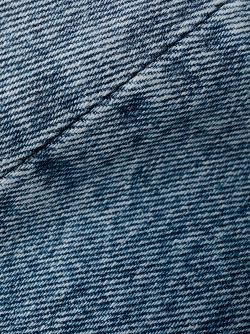 Light Blue Twisted Seam Jeans