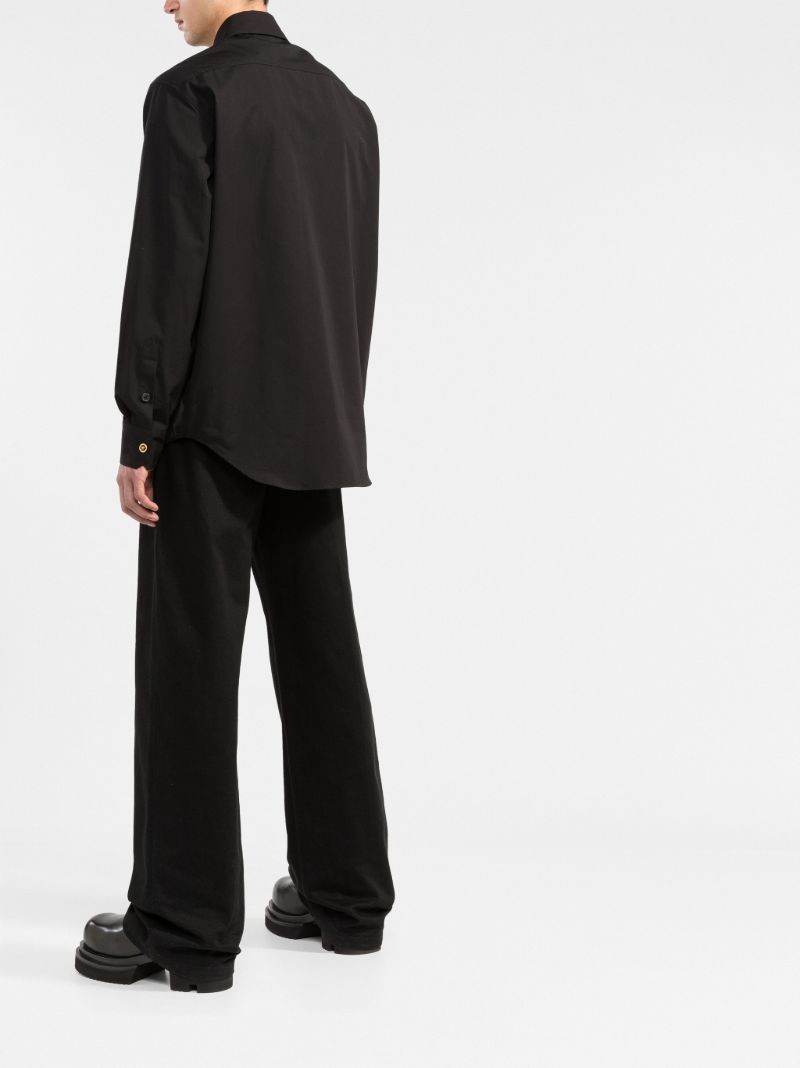 Black Medusa Greca Shirt