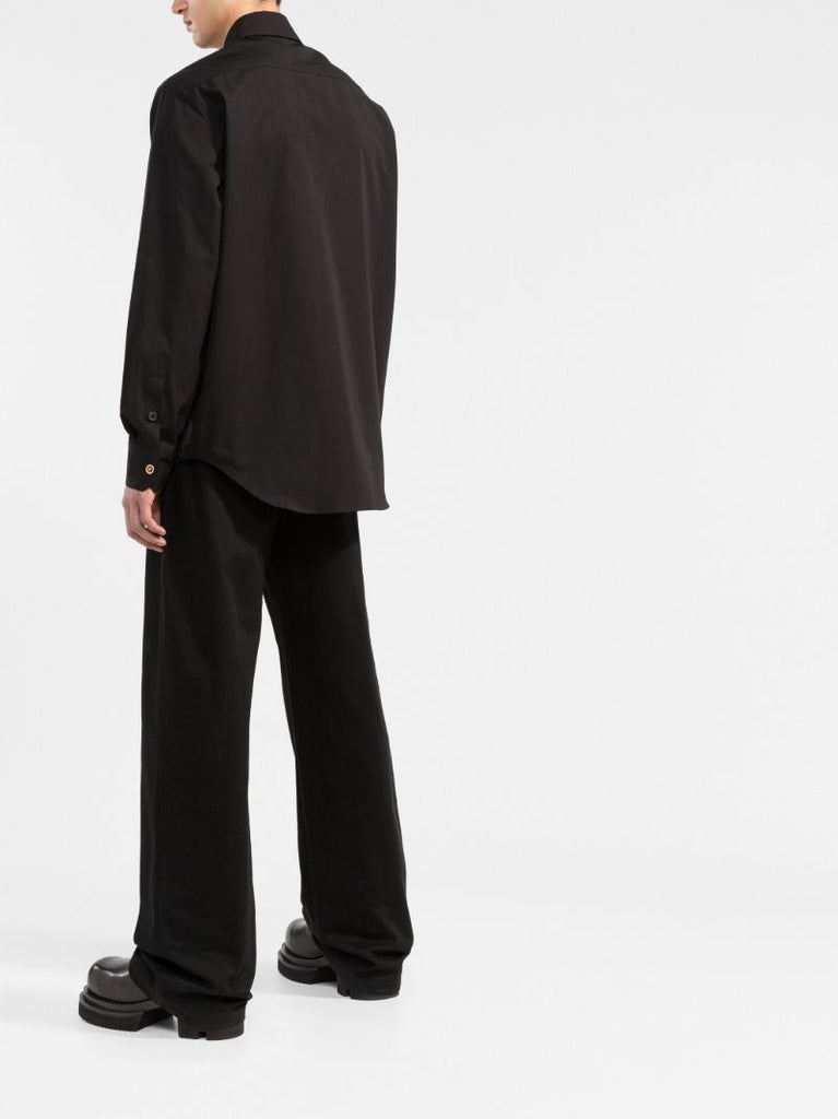 Black Medusa Greca Shirt