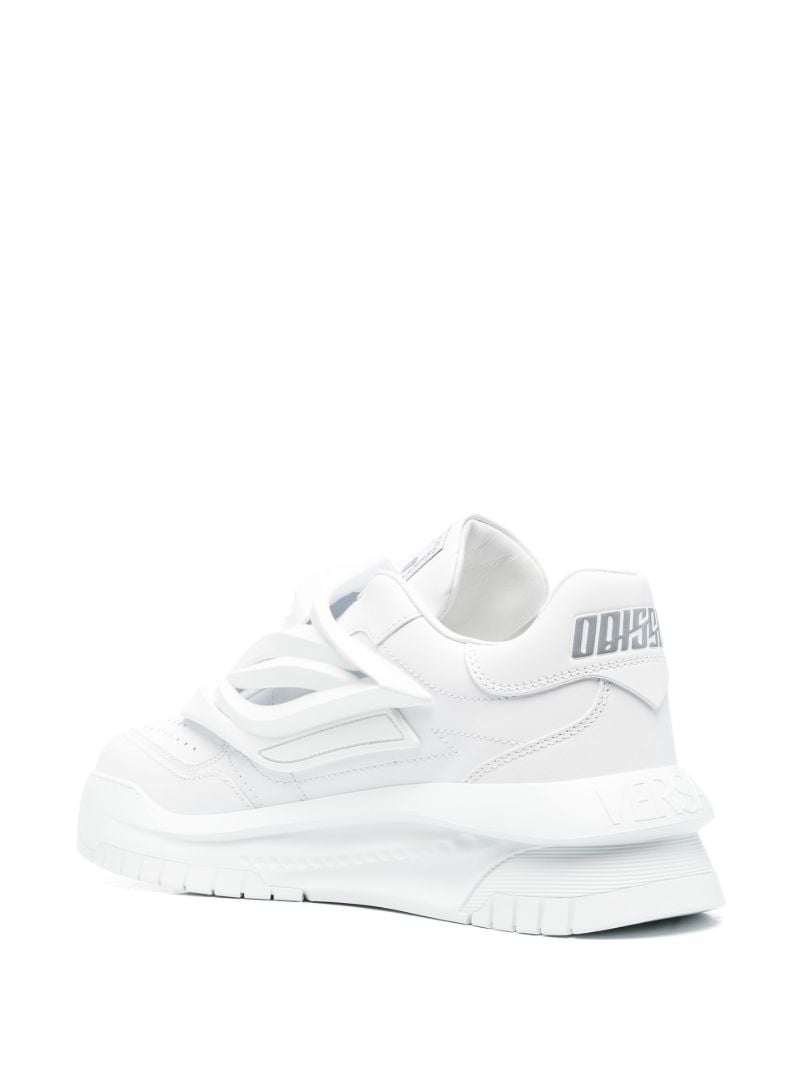 White Odissea Leather Sneakers