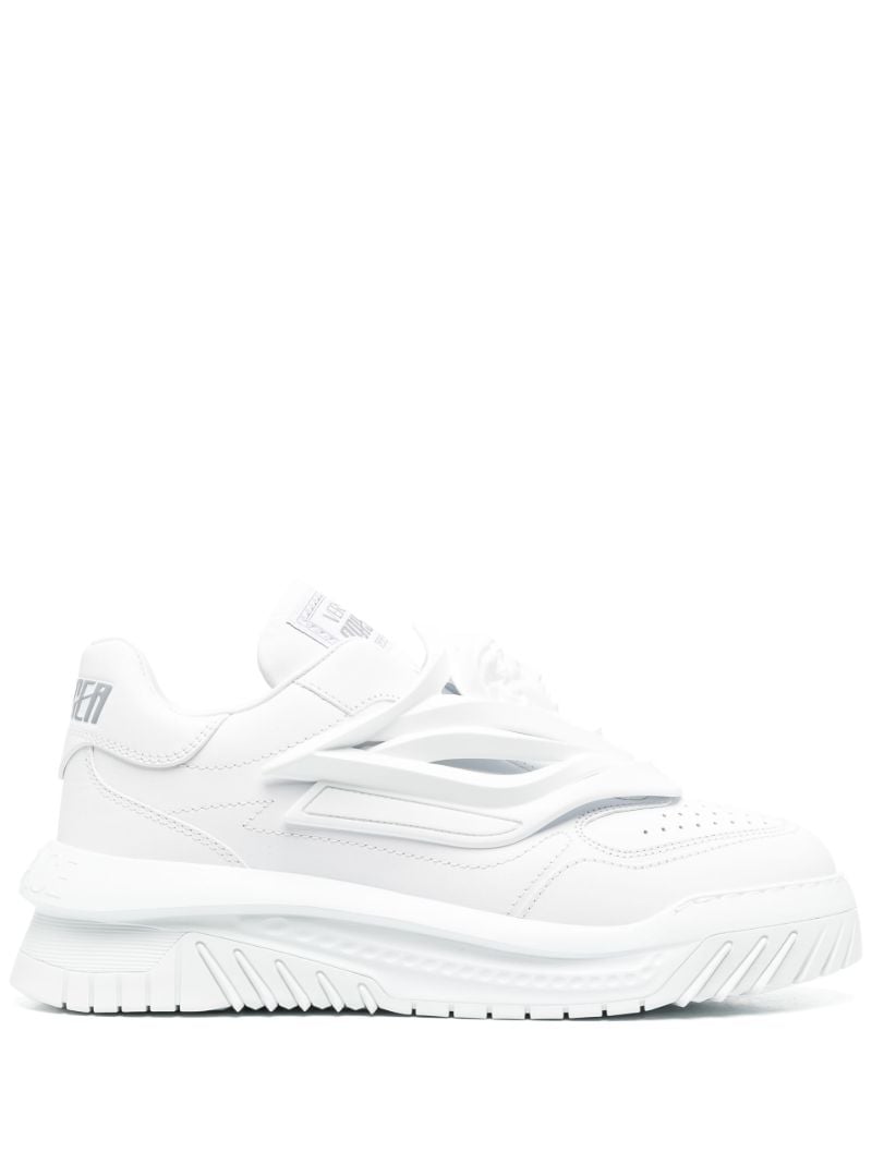 White Odissea Leather Sneakers