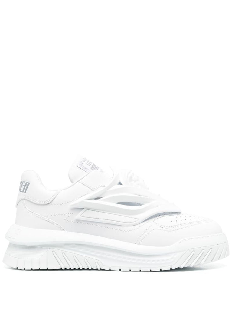 White Odissea Leather Sneakers