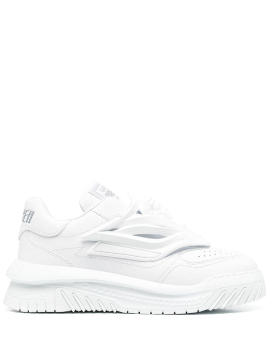 White Odissea Leather Sneakers