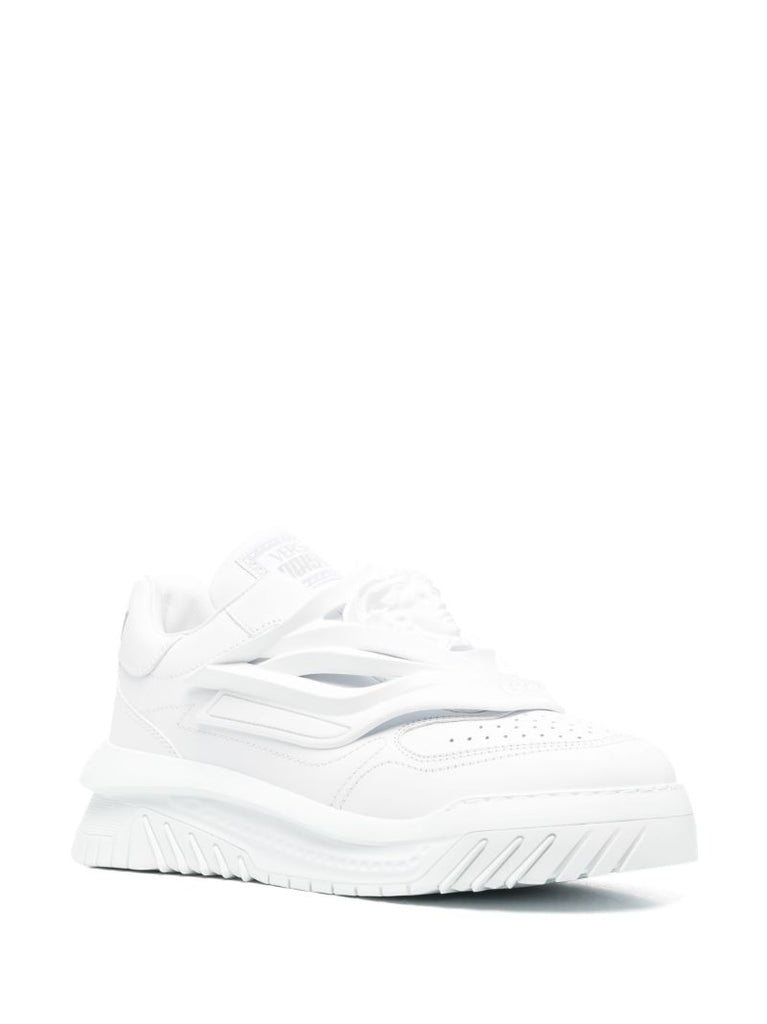 White Odissea Leather Sneakers