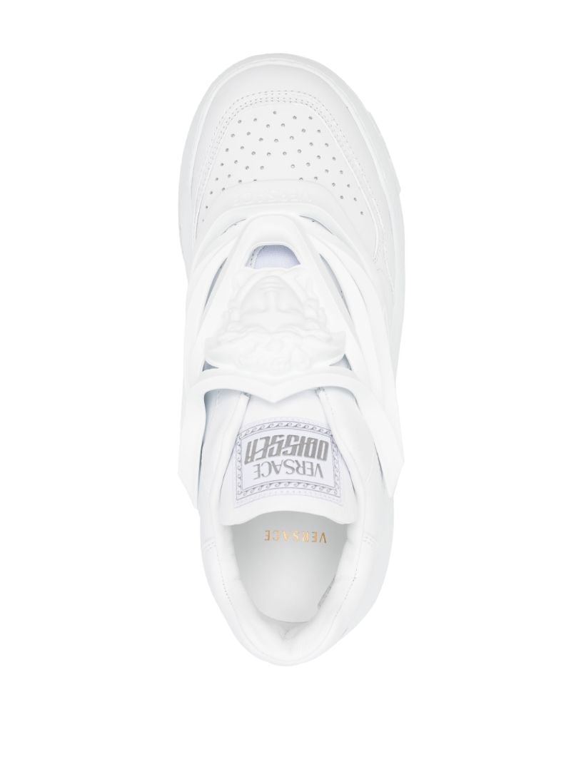 White Odissea Leather Sneakers
