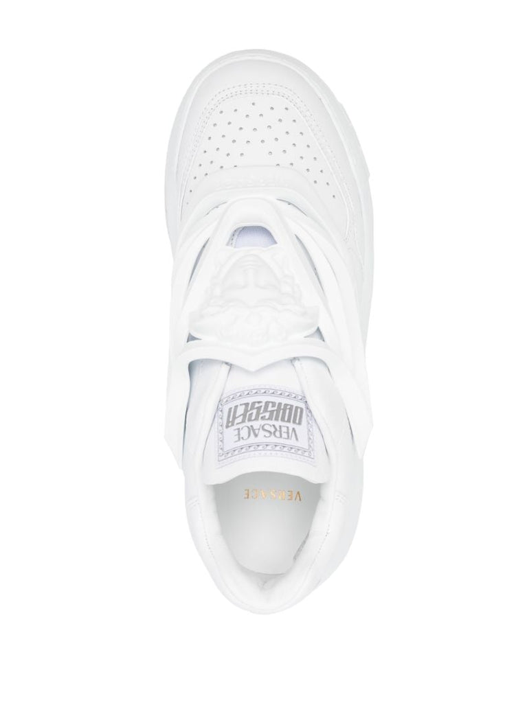 White Odissea Leather Sneakers