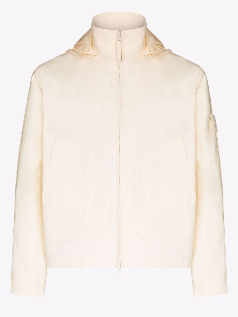 Ghost Hooded Cotton Jacket