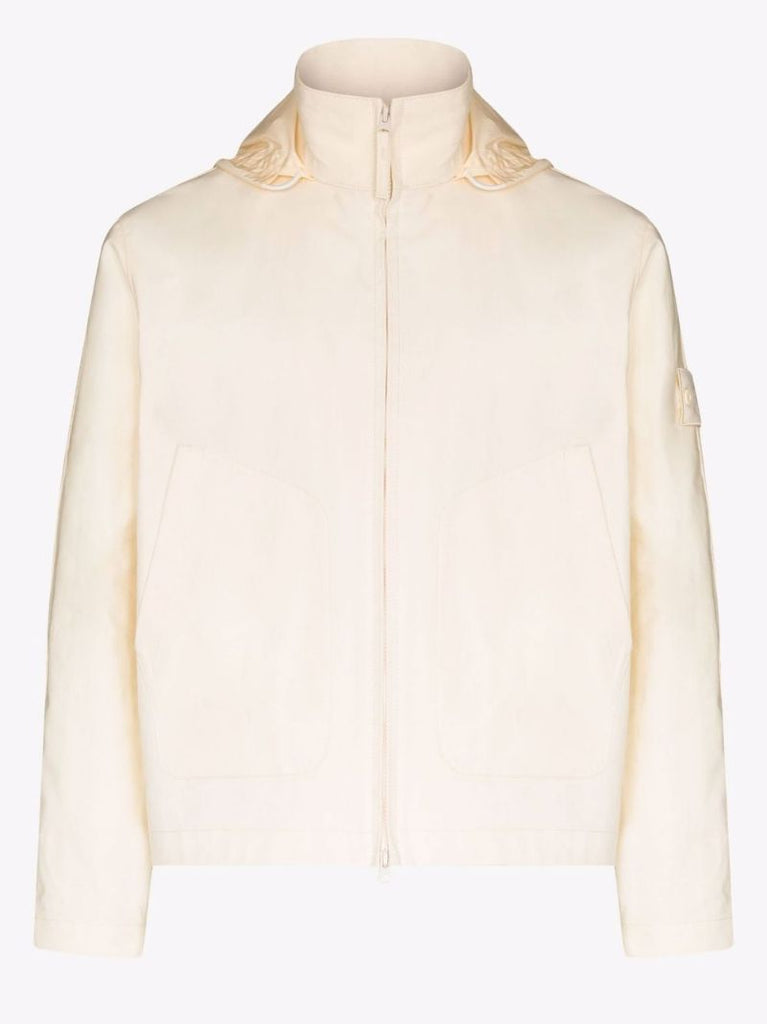 Ghost Hooded Cotton Jacket