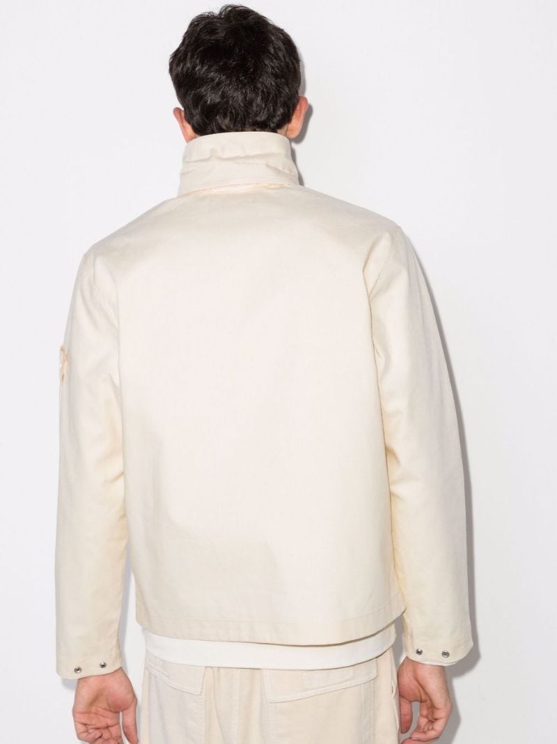 Ghost Hooded Cotton Jacket