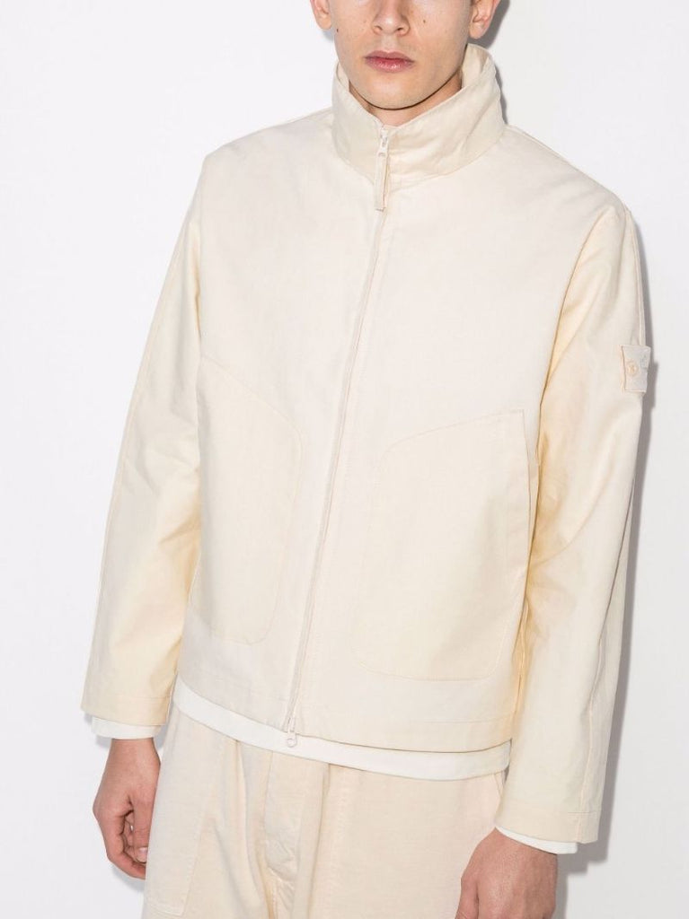 Ghost Hooded Cotton Jacket