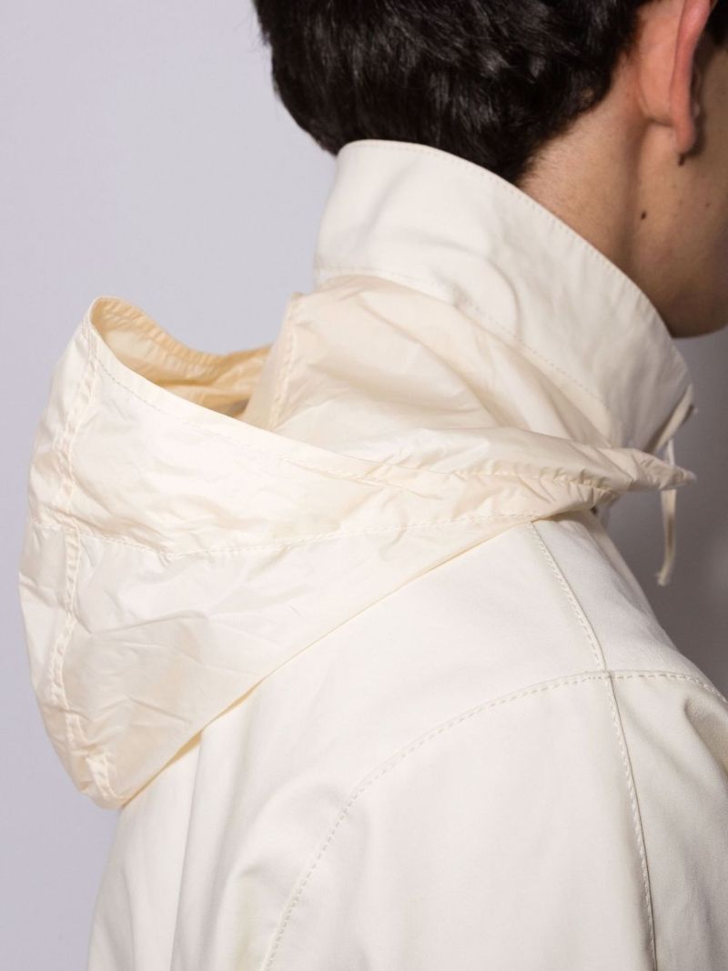 Ghost Hooded Cotton Jacket