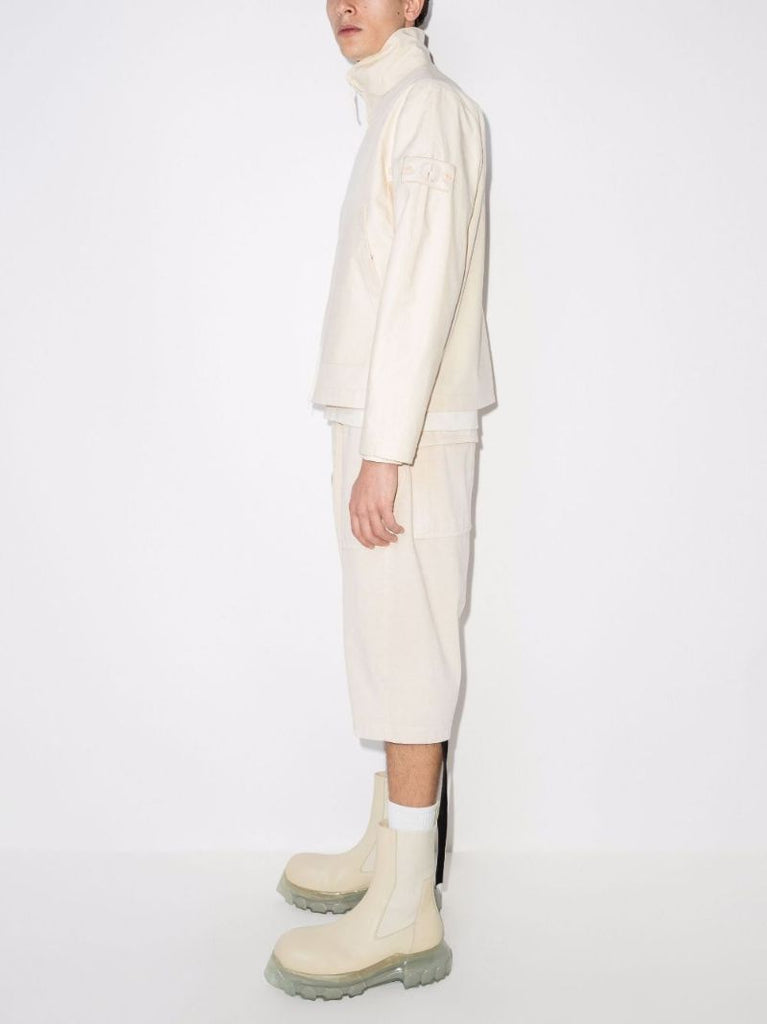 Ghost Hooded Cotton Jacket
