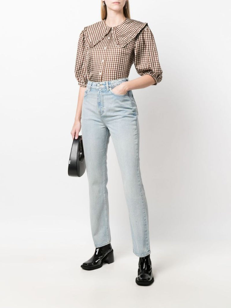 Straight-leg High-rise Jeans
