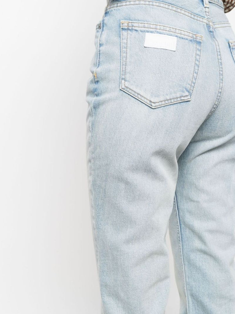 Straight-leg High-rise Jeans