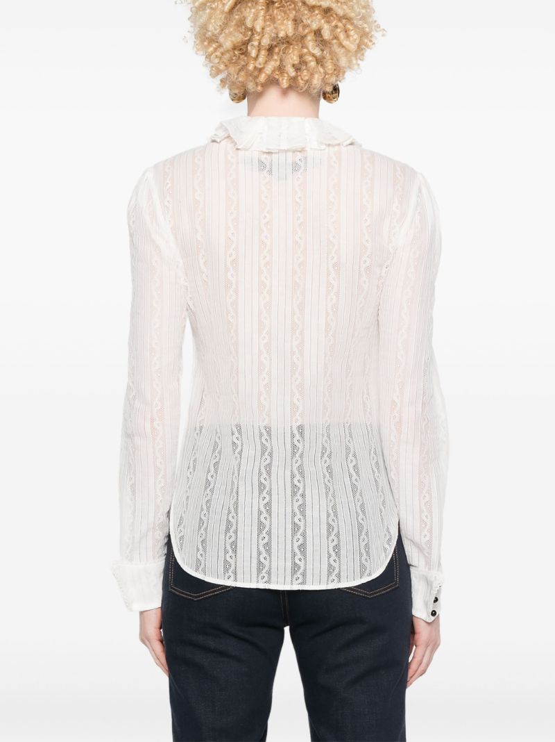 White Lace Shirt