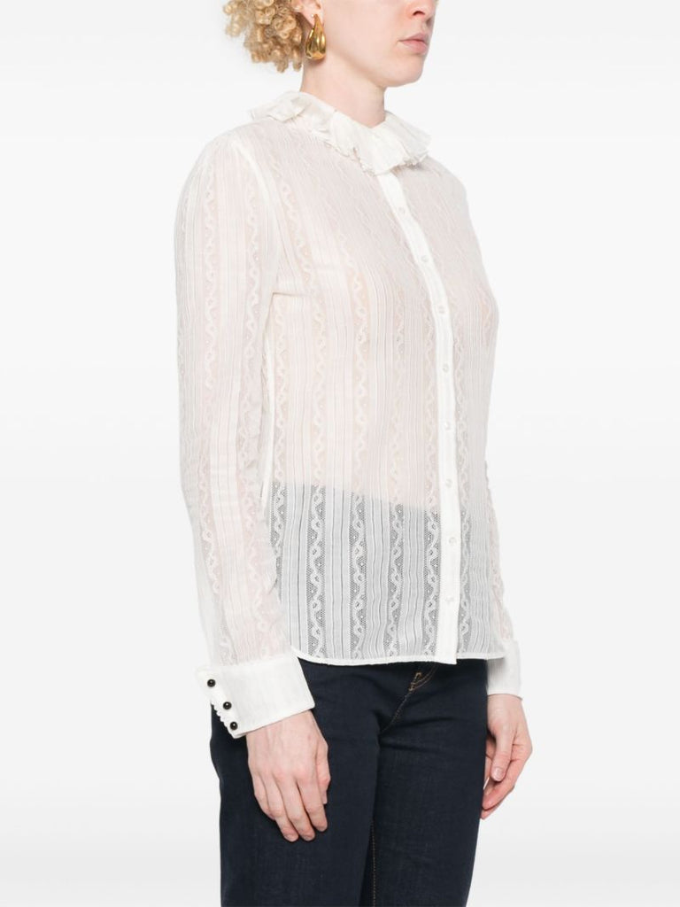 White Lace Shirt
