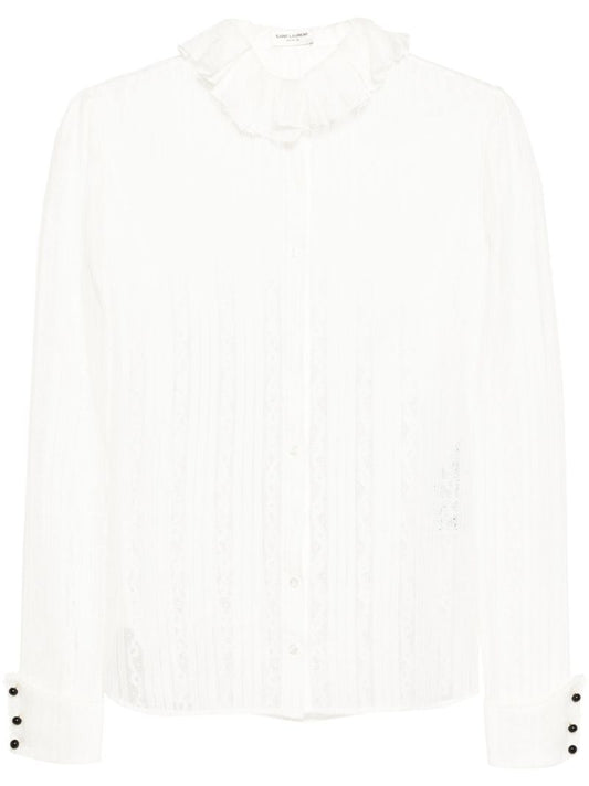 White Lace Shirt